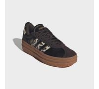 Sneaker ADIDAS SPORTSWEAR "VL COURT BOLD", Damen, Gr. 39, aurora coffee, crystal linen, matte gold, Leder, Textil, Schuhe Sneaker (24076749-39) aurora coffee, crystal linen, matte gold