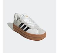 Sneaker ADIDAS SPORTSWEAR "VL COURT BOLD", Damen, Gr. 42, core weiß, core schwarz, orbit grau, Synthetik, Textil, Schuhe Sneaker, mit Satin-Laces, Design auf den Spuren des adidas Gazelle Bold (106345