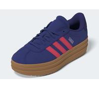 Sneaker ADIDAS SPORTSWEAR "VL COURT BOLD", Mädchen, Gr. 36, pure lila, solar turbo, collegiate lila, Leder, Synthetik, Schuhe Sneaker, inspiriert vom Design des adidas gazelle bold, für Jugendliche (3