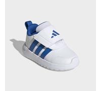 Sneaker ADIDAS SPORTSWEAR "VL MOVE CF I", Mädchen, Gr. 19, cloud weiß, bright royal, ftwr weiß, Synthetik, Textil, Schuhe Sneaker, für Kinder (55742124-19) cloud weiß, bright royal, ftwr weiß