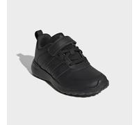 Sneaker ADIDAS SPORTSWEAR "VL MOVE EL C", Mädchen, Gr. 29, core schwarz, core schwarz, grau six, Synthetik, Textil, Schuhe Sneaker, mit Klettverschluss, für Kinder (32271256-29) core schwarz, core sch