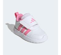 Sneaker ADIDAS SPORTSWEAR "VL MOVE KIDS", Mädchen, Gr. 22, cloud weiß, bliss pink, ftwr weiß, Synthetik, Textil, Schuhe Sneaker, für Kinder (18993845-22) cloud weiß, bliss pink, ftwr weiß