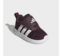 Sneaker ADIDAS SPORTSWEAR "VL MOVE KIDS", Mädchen, Gr. 23, rot (maroon, ftwr weiß, maroon), Synthetik, Textil, Schuhe Sneaker, für Kinder (54689234-23) maroon, ftwr weiß, maroon