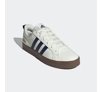 Sneaker ADIDAS SPORTSWEAR "VS PACE 2.0", Herren, Gr. 41, weiß (sanftes weiß, dunkelblau, gold metallic), Synthetik, Textil, Schuhe Sneaker (62850107-41) sanftes weiß, dunkelblau, gold metallic