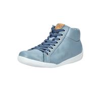 Sneaker ANDREA CONTI "Andrea Conti Sneaker Veloursleder", Damen, Gr. 39, blau, Veloursleder, Schuhe Sneaker (62915005-39) blau