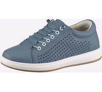 Sneaker ANDREA CONTI, Damen, Gr. 36, blau, Glattleder, Leder, Rindsleder, Schuhe Sneaker (20536934-36) blau