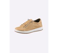 Sneaker ANDREA CONTI, Damen, Gr. 39, braun (camel), Glattleder, Leder, Rindsleder, Schuhe Sneaker (37444660-39) camel