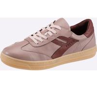Sneaker ANDREA CONTI, Damen, Gr. 42, mauve, bordeaux, Glattleder, Leder, Rindsleder, Schuhe Sneaker (39412438-42) mauve, bordeaux