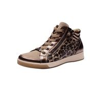 Sneaker ARA "Ara Sneaker Glattleder", Damen, Gr. 40, leopard, Glattleder, Schuhe Sneaker (54071131-40) leopard