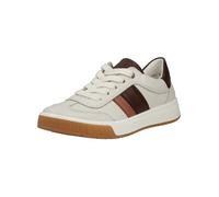 Sneaker ARA "Ara Sneaker Glattleder", Damen, Gr. 42, weiß, schwarz, Glattleder, Schuhe Sneaker (25287738-42) weiß, schwarz