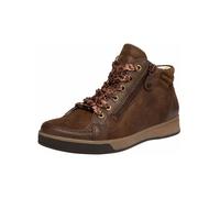 Sneaker ARA "Ara Sneaker Leder", Damen, Gr. 38, dunkelbraun, Leder, Schuhe Sneaker (43514332-38) dunkelbraun