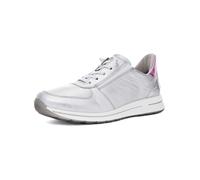 Sneaker ARA "Ara Sneaker Leder", Damen, Gr. 38, Synthetik, silber (silber, rosa), Leder, Schuhe Sneaker (27824830-38) silber, rosa