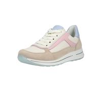 Sneaker ARA "Ara Sneaker Leder", Damen, Gr. 42, beige, pink, Leder, Schuhe Sneaker (71151167-42) beige, pink