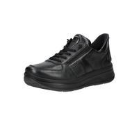 Sneaker ARA "Ara Sneaker Leder", Damen, Gr. 42, schwarz (schwarz, schwarz), Leder, Schuhe Sneaker (39955601-42) schwarz, schwarz