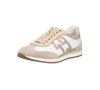 Sneaker ARA "Ara Sneaker Leder", Damen, Gr. 42, weiß, grau, Leder, Schuhe Sneaker (68709236-42) weiß, grau