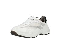Sneaker ARA "Ara Sneaker Leder/Mesh", Damen, Gr. 39, weiß, schwarz, Leder, Textil, Schuhe Sneaker (84382046-39) weiß, schwarz