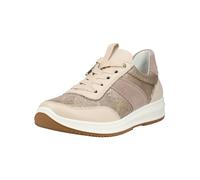 Sneaker ARA "Ara Sneaker Leder/Textil", Damen, Gr. 43, beige, Leder, Textil, Schuhe Sneaker (21831152-43) beige