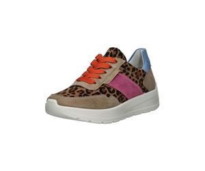 Sneaker ARA "Ara Sneaker Lederimitat", Damen, Gr. 39, beige, Lederimitat, Schuhe Sneaker (12714005-39) beige