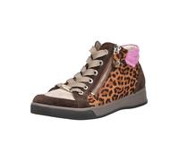 Sneaker ARA "Ara Sneaker Lederimitat", Damen, Gr. 43, braun (schwarz), Lederimitat, Schuhe Sneaker (46485802-43) schwarz