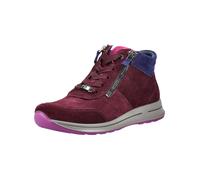 Sneaker ARA "Ara Sneaker Veloursleder", Damen, Gr. 40, rot, pink, Veloursleder, Schuhe Sneaker (34101660-40) rot, pink