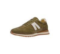 Sneaker ARA "Ara Sneaker Veloursleder", Herren, Gr. 43, grün, Veloursleder, Schuhe Sneaker (34691863-43) grün