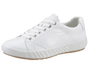 Sneaker ARA "AVIO", Damen, Gr. 2,5, weiß, Glattleder, Schuhe Sneaker, Slipper, Halbschuh, Freizeitschuh mit Wechselfußbett in G-Weite (85804745-2,5) weiß