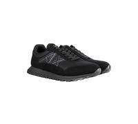 Sneaker ARMANI EXCHANGE "Sneaker SNEAKER DROP MICROSUEDE+MESH+CALF PU", Herren, Gr. 41, schwarz, Obermaterial: 60% Polyester PES. 20% Polyamid PA. 20% Polyurethan PU. Futter: 100% Polyester PES. 100%