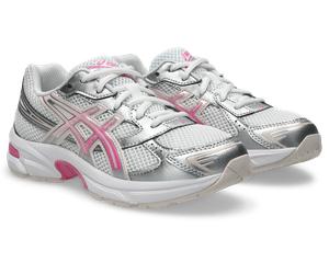 Sneaker ASICS SPORTSTYLE "GEL-1130 GS", Mädchen, Gr. 40, pink (weiß, dragon fruit), Synthetik, Schuhe Sneaker (50759168-40) weiß, dragon fruit