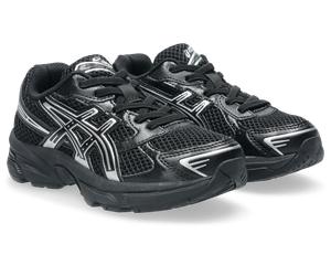 Sneaker ASICS SPORTSTYLE "GEL-1130 PS", Mädchen, Gr. 31.5, schwarz, pure silber, Textil, Schuhe Sneaker (69317654-31,5) schwarz, pure silber