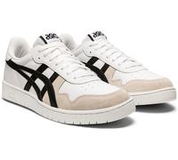 Sneaker ASICS SPORTSTYLE "JAPAN S", Damen, Gr. 46, schwarz-weiß (weiß, schwarz), Leder, Synthetik, Schuhe Skaterschuh Herrenschuh Sneaker low Sneaker Retrosneaker (69749420-46) weiß, schwarz