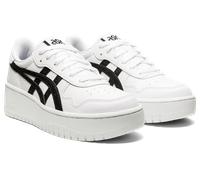 Sneaker ASICS SPORTSTYLE "JAPAN S PF", Damen, Gr. 37, schwarz-weiß (weiß, schwarz), Synthetik, Textil, kontrastfarbene Details, mehrfarbig, Schuhe Sneaker (64267537-37) weiß, schwarz