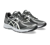 Sneaker ASICS SPORTSTYLE "JOG 100S", Damen, Gr. 39, grau (obsidian grau, cream), Synthetik, Schuhe Sneaker (56463512-39) obsidian grau, cream