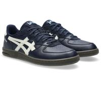 Sneaker ASICS SPORTSTYLE "SKYHAND OG", Damen, Gr. 48, midnight, ivory, Leder, Schuhe Sneaker (86132047-48) midnight, ivory