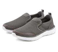 Sneaker AUTHENTIC LE JOGGER "Slipper, Halbschuhe, Freizeitschuhe, Turnschuh, Slip-On-Sneaker", Herren, Gr. 42, grau, Obermaterial: 100% Textilmaterial. Decksohle: 100% Textilmaterial. Futter: 100% Tex