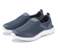 Sneaker AUTHENTIC LE JOGGER "Slipper, Halbschuhe, Freizeitschuhe, Turnschuh, Slip-On-Sneaker", Herren, Gr. 42, blau (marine), Obermaterial: 100% Textilmaterial. Decksohle: 100% Textilmaterial. Futter: