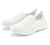 Sneaker AUTHENTIC LE JOGGER "Slipper, Halbschuhe, Freizeitschuhe, Turnschuh, Slip-On-Sneaker", Herren, Gr. 44, weiß, Obermaterial: 100% Textilmaterial. Decksohle: 100% Textilmaterial. Futter: 100% Tex