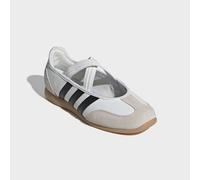 adidas Damen Sneaker BARREDA MARY JANE W Weiß Leder elastische Bänder Größe 37 1/3