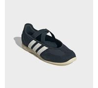 Sneaker Ballerinas ADIDAS SPORTSWEAR "BARREDA MARY JANE", Damen, Gr. 38,5, aurora ivy, sanftes weiß, warm vanilla, Leder, Textil, Schuhe, Design auf den Spuren des adidas Samba Mary Jane (83778710-38,