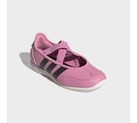 Sneaker Ballerinas ADIDAS SPORTSWEAR "BARREDA MARY JANE KIDS", Kinder, Gr. 40, bliss pink, carbon, sanftes weiß, Leder, Synthetik, Schuhe, für Kinder & Jugendliche (94696125-40) bliss pink, carbon, sa