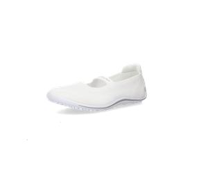 Sneaker Ballerinas DOCKERS BY GERLI, Damen, Gr. 37, weiß, Textil, Schuhe, Schlupfschuh, Slipper, Slip-on Sneaker mit Riemchen (63286447-37) weiß