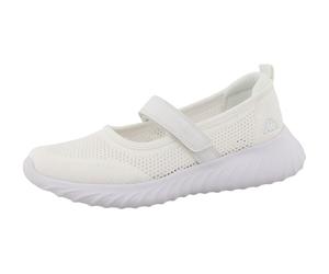 Sneaker Ballerinas KAPPA "FANIA", Damen, Gr. 37, weiß, Synthetik, Schuhe, Sommerschuhe, Freizeitschuh, Halbschuh, Slipper (56130762-37) weiß