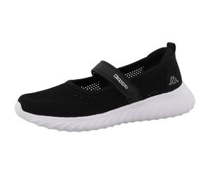 Sneaker Ballerinas KAPPA "FANIA", Damen, Gr. 40, schwarz, Synthetik, Schuhe, Sommerschuhe, Freizeitschuh, Halbschuh, Slipper (90580642-40) schwarz