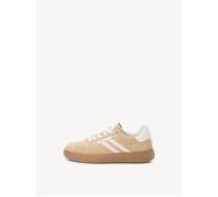 Tamaris Sneaker 23733-45 – Beige, Leder/Veloursleder – Größe 36
