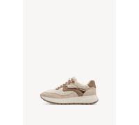 Tamaris Da.-Schnürer für Damen, beige, Größe 37 EU