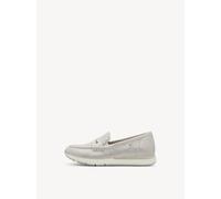 Tamaris Comfort Damen Slipper Elegant Bequem, Beige (Beige Glam), 38 EU
