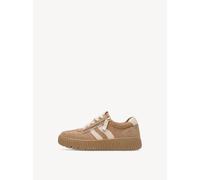 TAMARIS COMFORT Damenschuhe Sportliche Schnürer CAMEL/CORD CAMEL/CORD - Gr. - 40