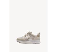 Tamaris Damen-Sneaker 23727-42 Beige/Schlamm Größe 40