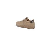 Gabor Damen Sneaker low Materialmix Leder Beige Gr. 40