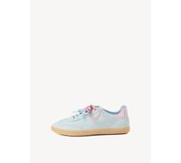Tamaris Sneaker Veloursleder/Synthetik Damen Hellblau Größe 40