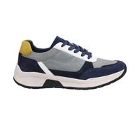 Sneaker JOSEF SEIBEL "Mitchell 10, blau-multi", Herren, Gr. 44, blau (blau, multi), Obermaterial: 80% Rindsleder Leather cow. 20% Textilmaterial TEXMAT., Schuhe Sneaker (35235130-44) blau, multi